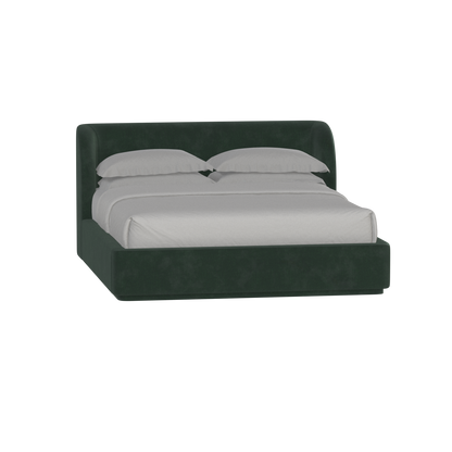 Giacomo Double Bed with Wide Panelled Headboard
