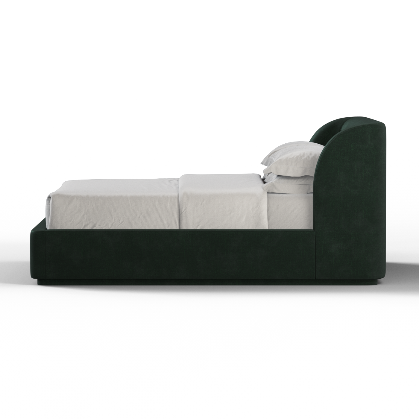 Giacomo Double Bed with Wide Panelled Headboard