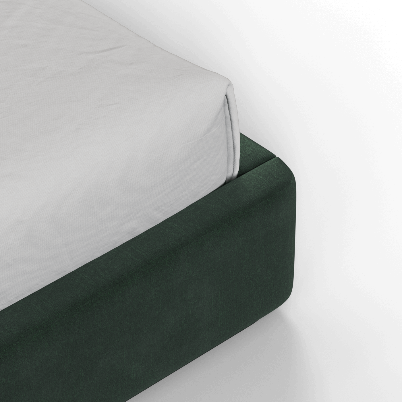 Giacomo Double Bed with Wide Panelled Headboard