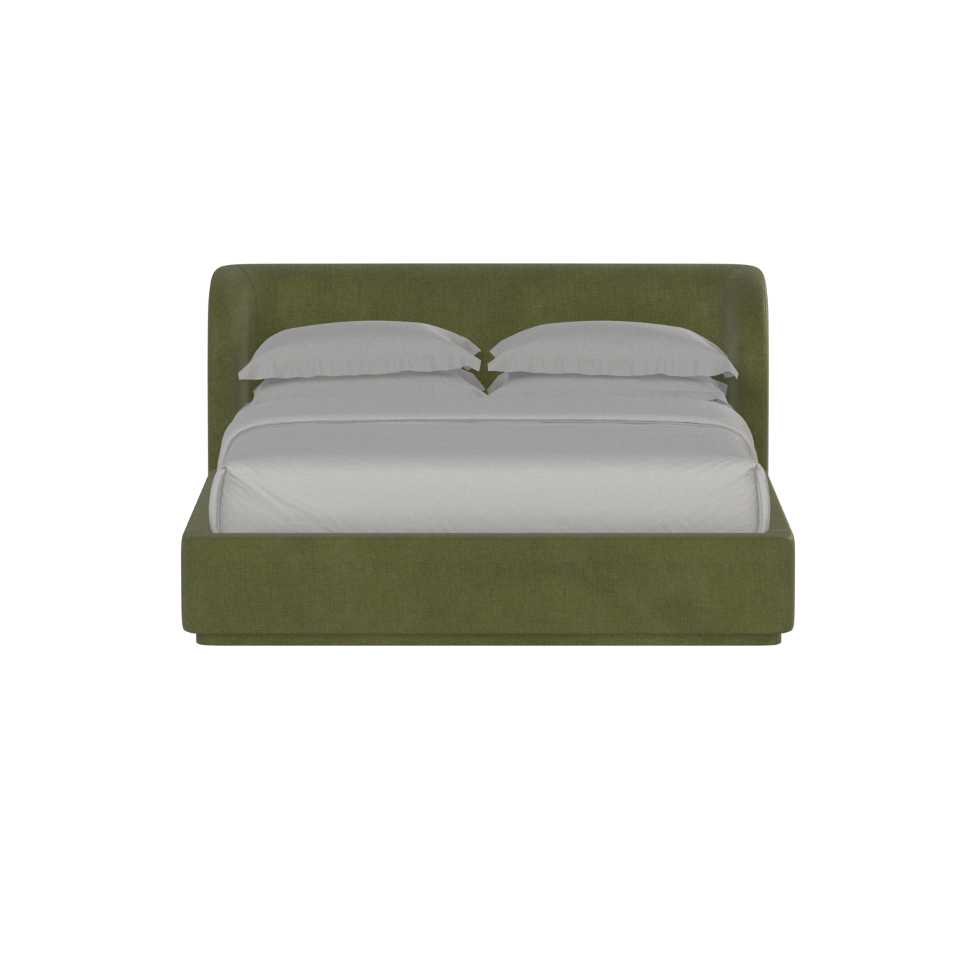 Giacomo Double Bed with Wide Panelled Headboard
