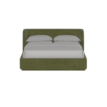 Giacomo Double Bed with Wide Panelled Headboard