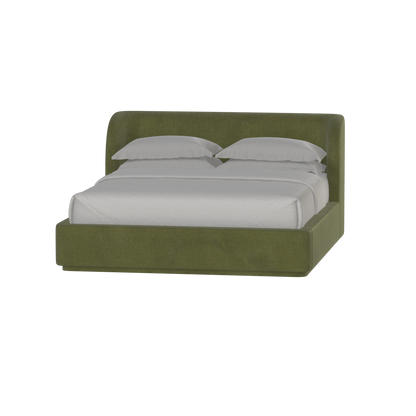 Giacomo Double Bed with Wide Panelled Headboard