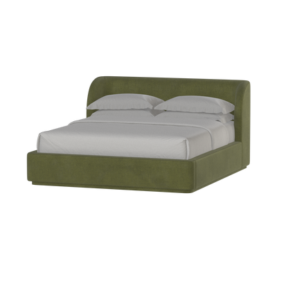 Giacomo Double Bed with Wide Panelled Headboard