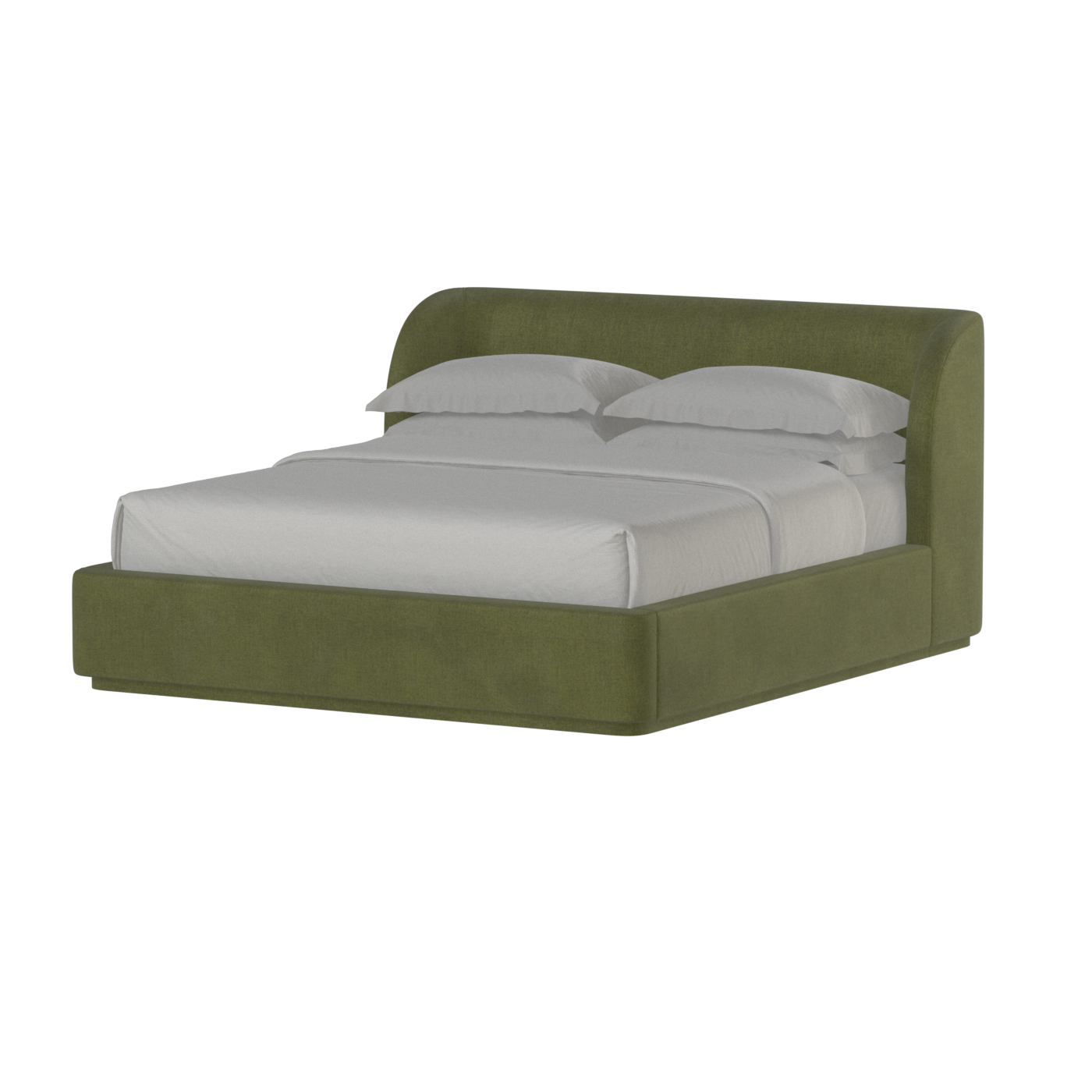 Giacomo Double Bed with Wide Panelled Headboard