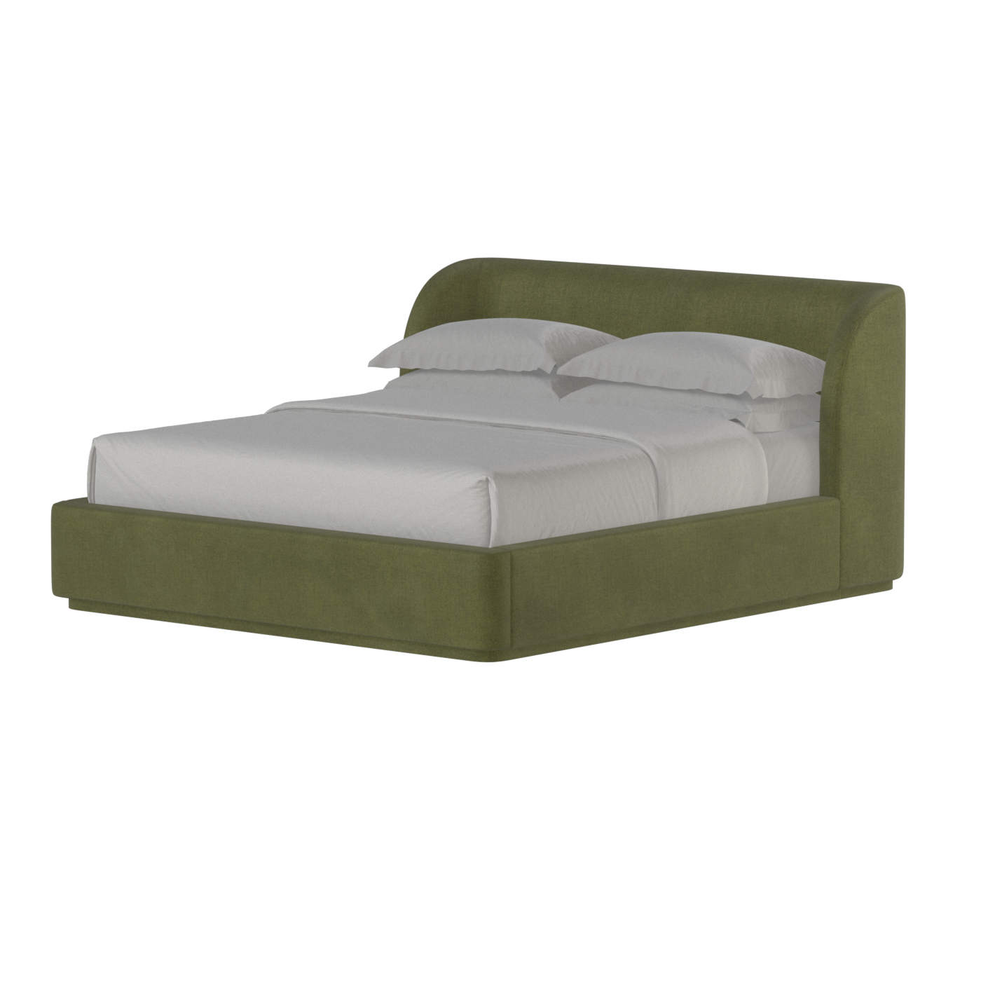 Giacomo Double Bed with Wide Panelled Headboard
