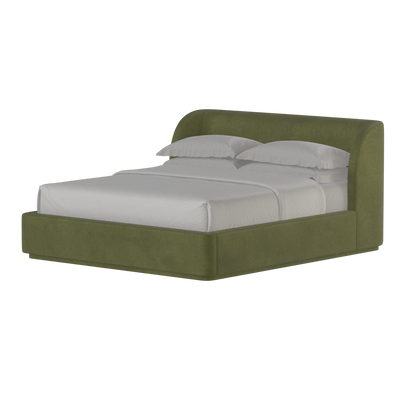 Giacomo Double Bed with Wide Panelled Headboard