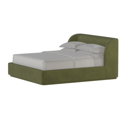 Giacomo Double Bed with Wide Panelled Headboard