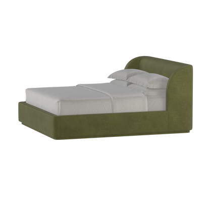 Giacomo Double Bed with Wide Panelled Headboard
