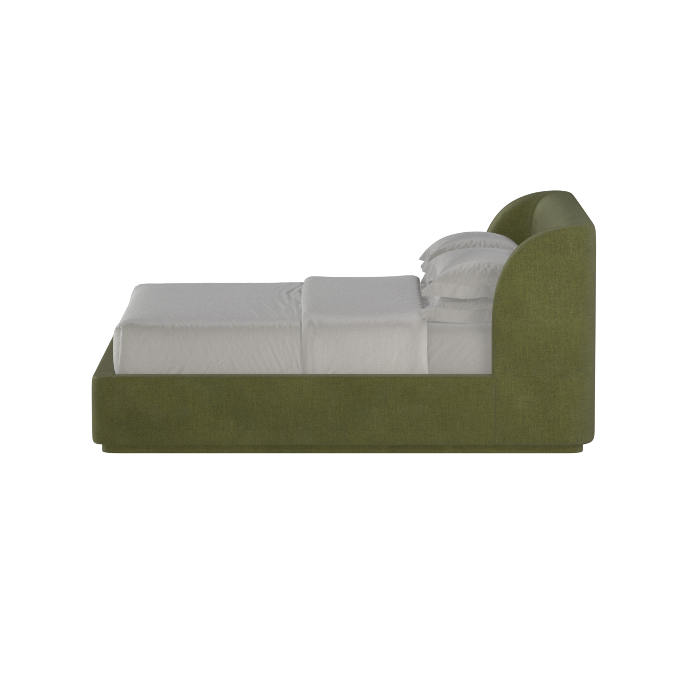 Giacomo Double Bed with Wide Panelled Headboard