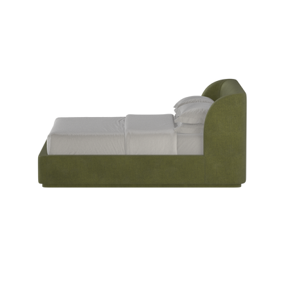 Giacomo Double Bed with Wide Panelled Headboard