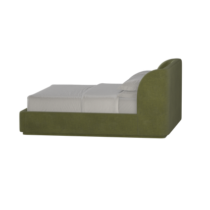 Giacomo Double Bed with Wide Panelled Headboard