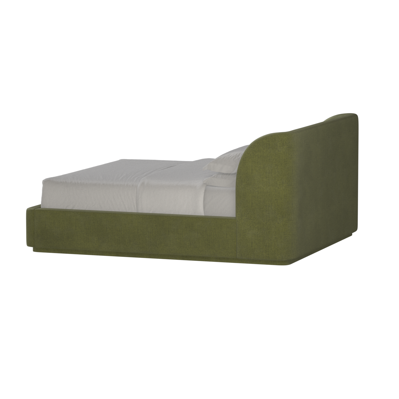 Giacomo Double Bed with Wide Panelled Headboard