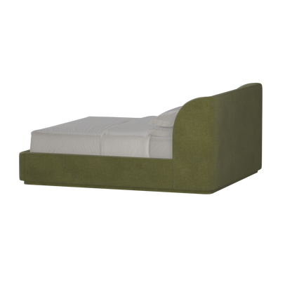 Giacomo Double Bed with Wide Panelled Headboard