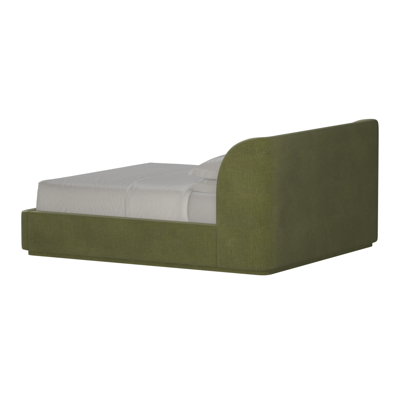 Giacomo Double Bed with Wide Panelled Headboard