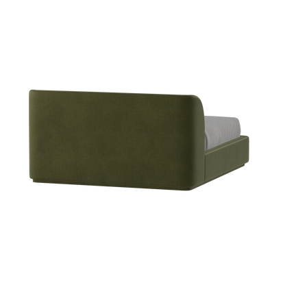 Giacomo Double Bed with Wide Panelled Headboard