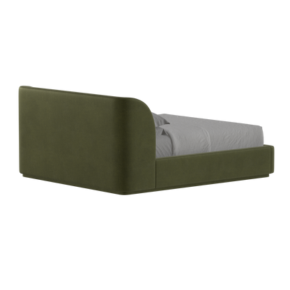 Giacomo Double Bed with Wide Panelled Headboard