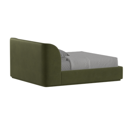Giacomo Double Bed with Wide Panelled Headboard