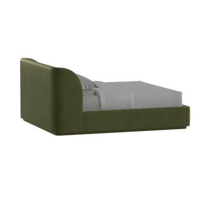 Giacomo Double Bed with Wide Panelled Headboard