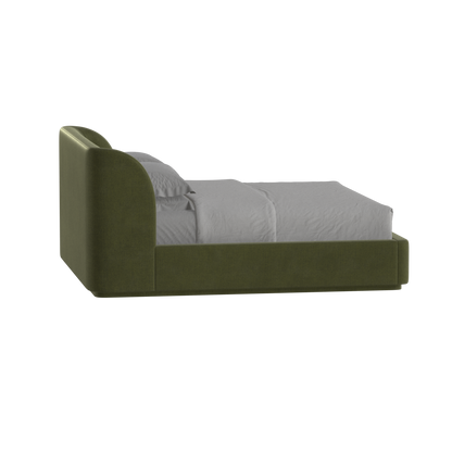Giacomo Double Bed with Wide Panelled Headboard
