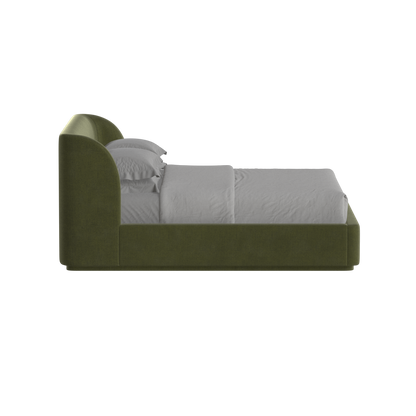 Giacomo Double Bed with Wide Panelled Headboard