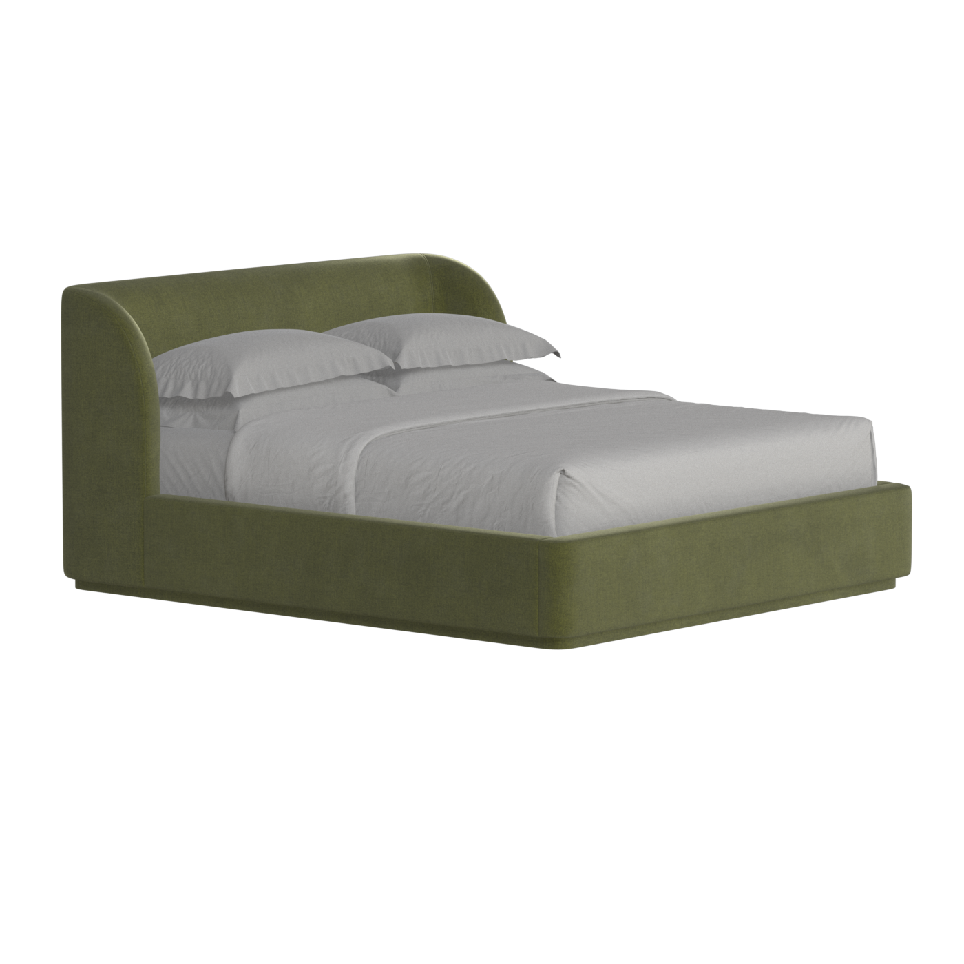 Giacomo Double Bed with Wide Panelled Headboard