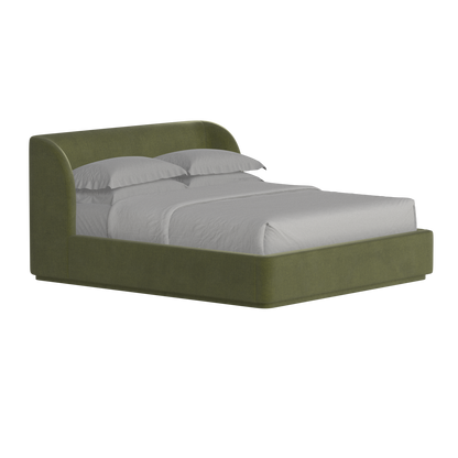 Giacomo Double Bed with Wide Panelled Headboard