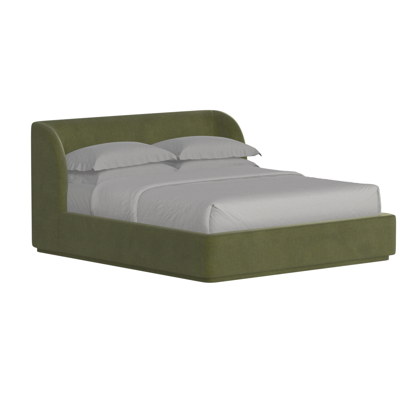 Giacomo Double Bed with Wide Panelled Headboard