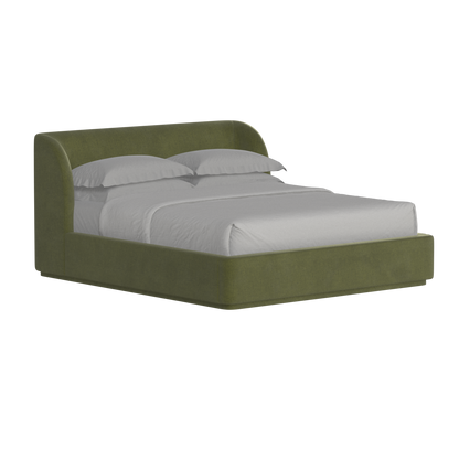 Giacomo Double Bed with Wide Panelled Headboard
