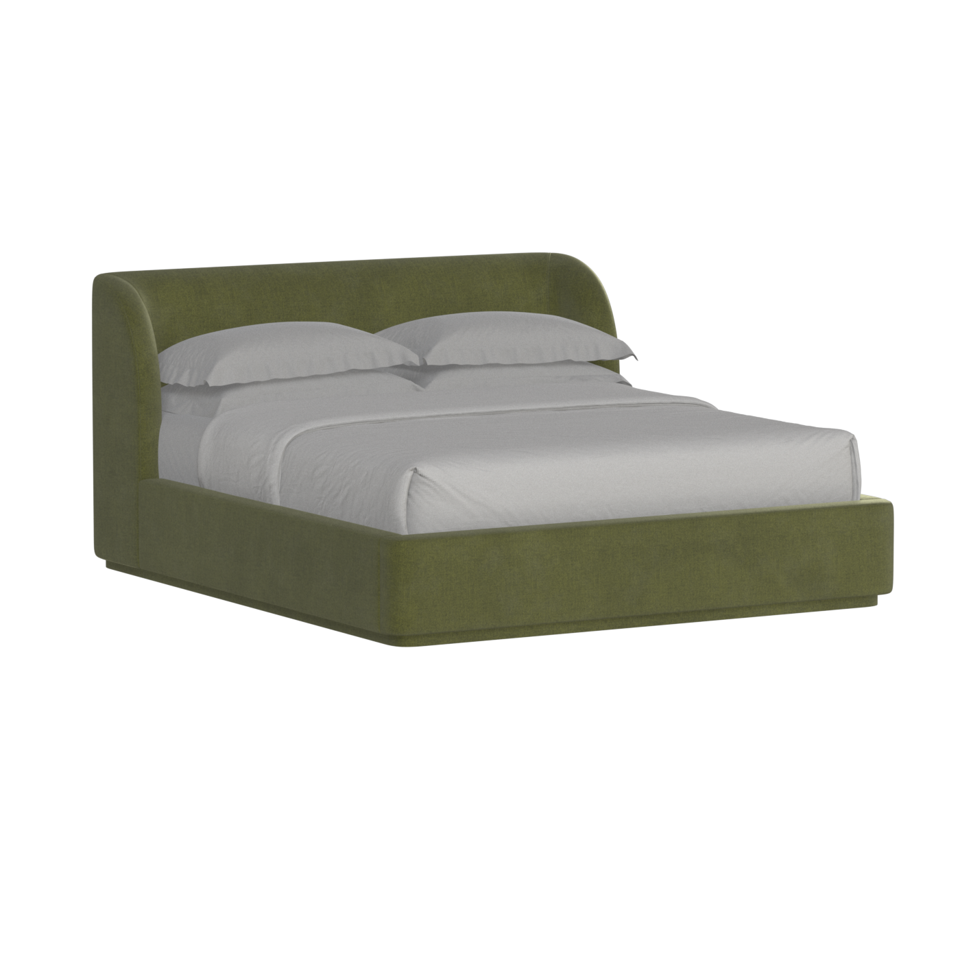 Giacomo Double Bed with Wide Panelled Headboard