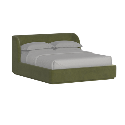 Giacomo Double Bed with Wide Panelled Headboard