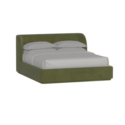 Giacomo Double Bed with Wide Panelled Headboard