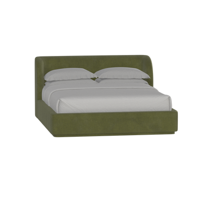 Giacomo Double Bed with Wide Panelled Headboard