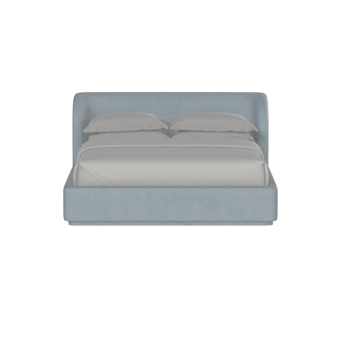 Giacomo Double Bed with Wide Panelled Headboard