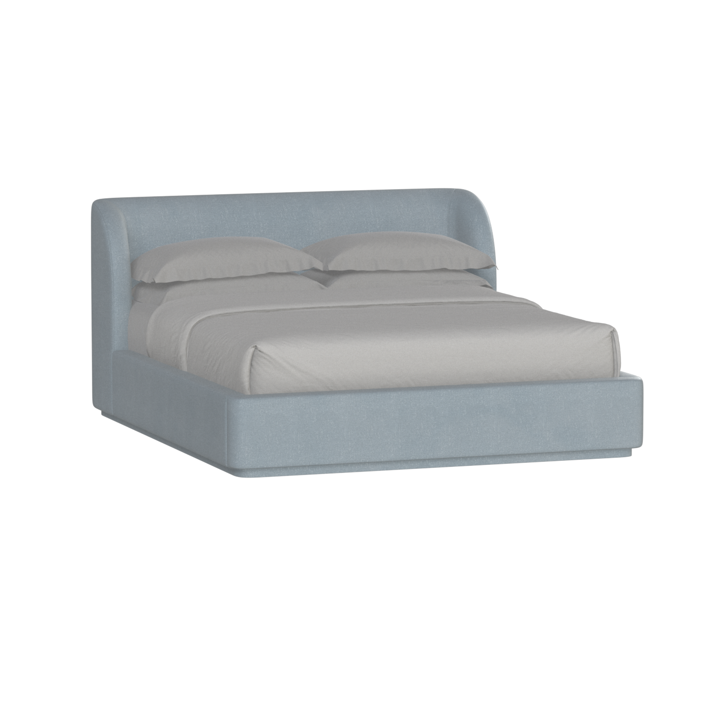 Giacomo Double Bed with Wide Panelled Headboard