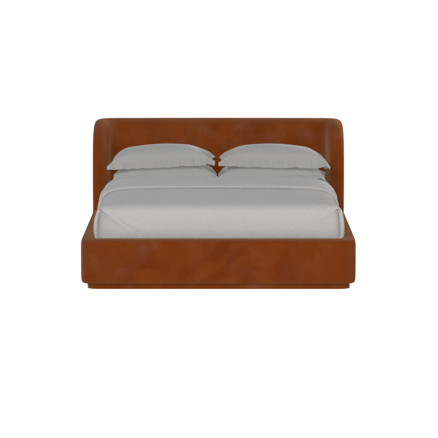 Giacomo Double Bed with Wide Panelled Headboard