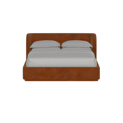 Giacomo Double Bed with Wide Panelled Headboard