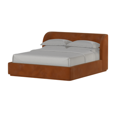 Giacomo Double Bed with Wide Panelled Headboard