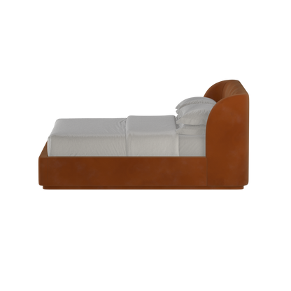 Giacomo Double Bed with Wide Panelled Headboard