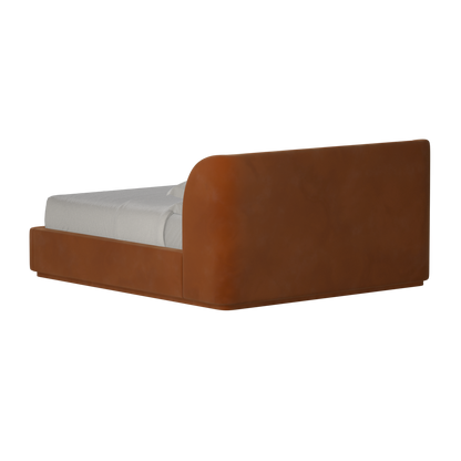 Giacomo Double Bed with Wide Panelled Headboard