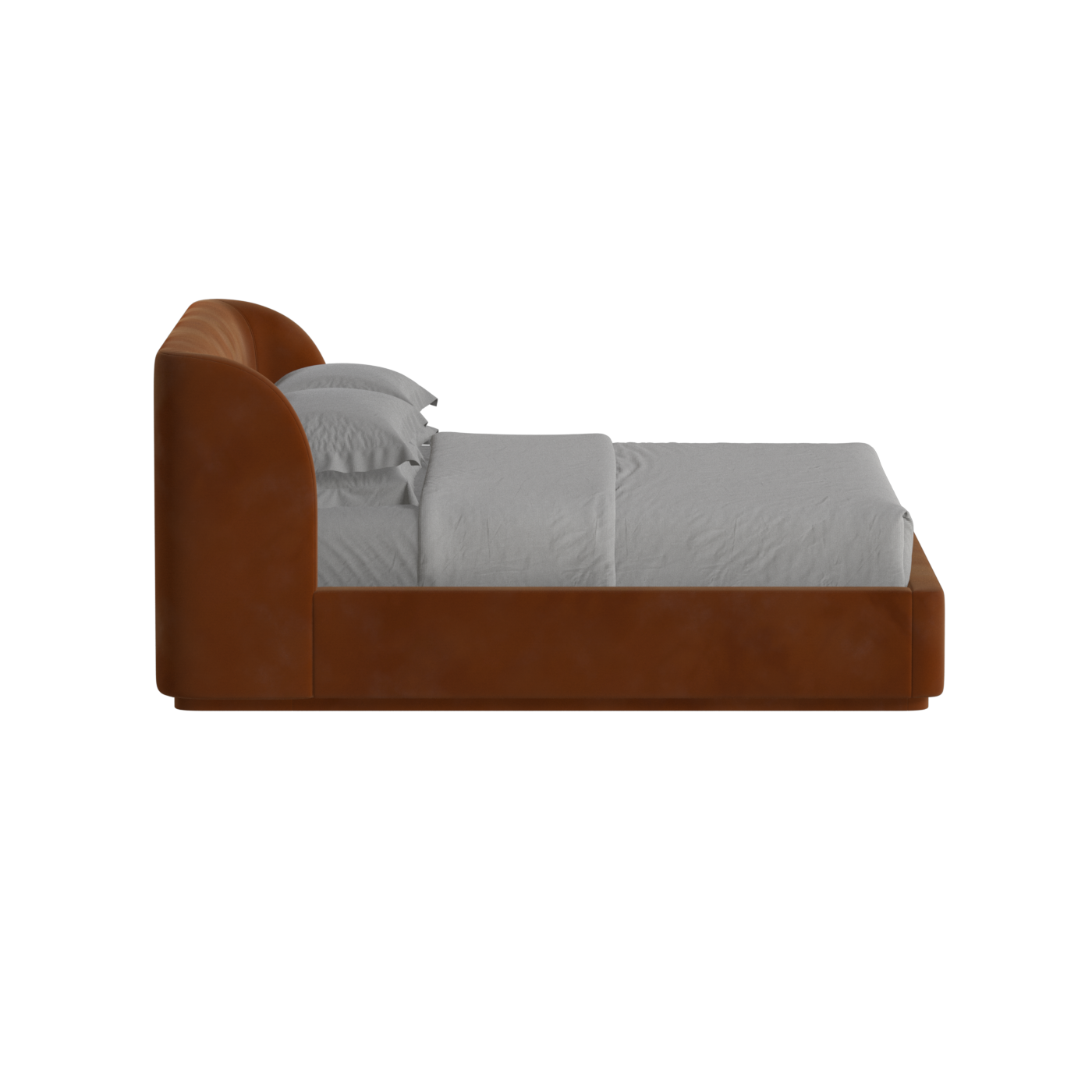 Giacomo Double Bed with Wide Panelled Headboard