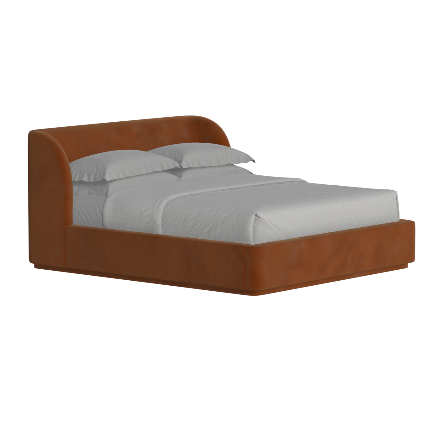 Giacomo Double Bed with Wide Panelled Headboard