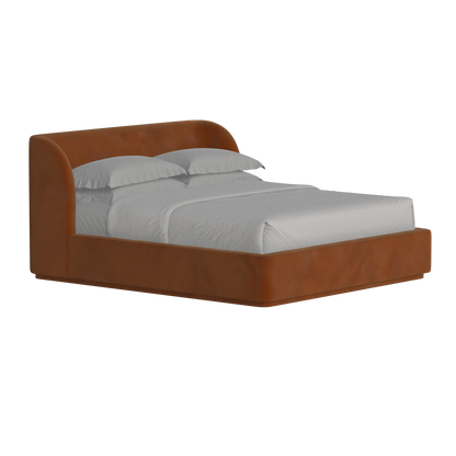 Giacomo Double Bed with Wide Panelled Headboard