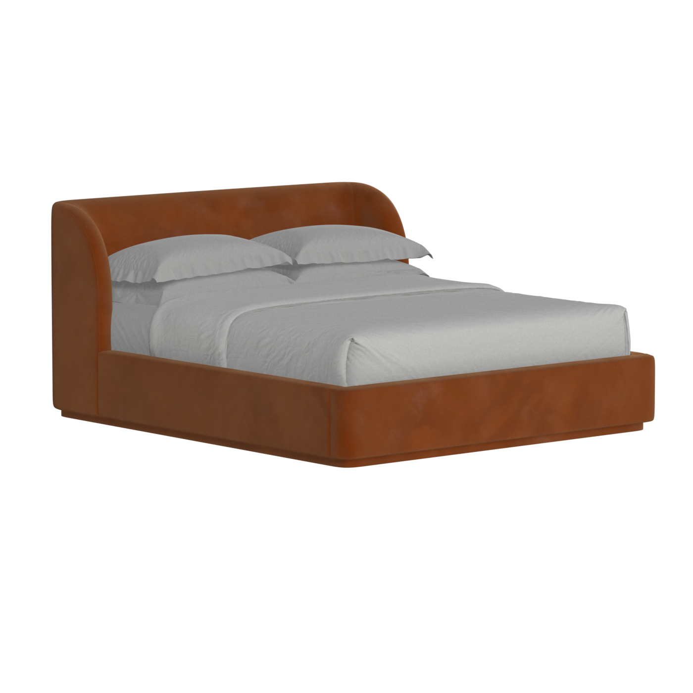Giacomo Double Bed with Wide Panelled Headboard