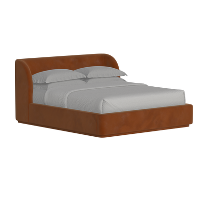 Giacomo Double Bed with Wide Panelled Headboard