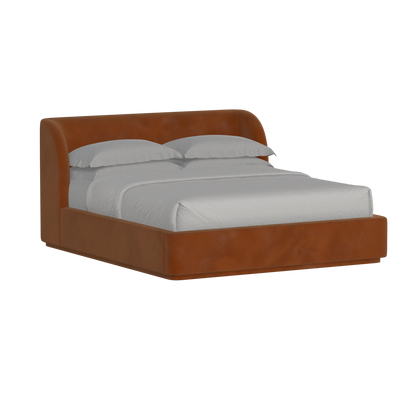 Giacomo Double Bed with Wide Panelled Headboard
