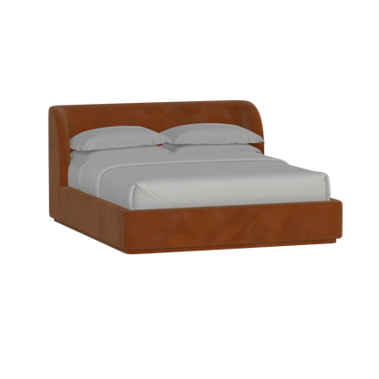 Giacomo Double Bed with Wide Panelled Headboard