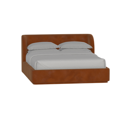 Giacomo Double Bed with Wide Panelled Headboard
