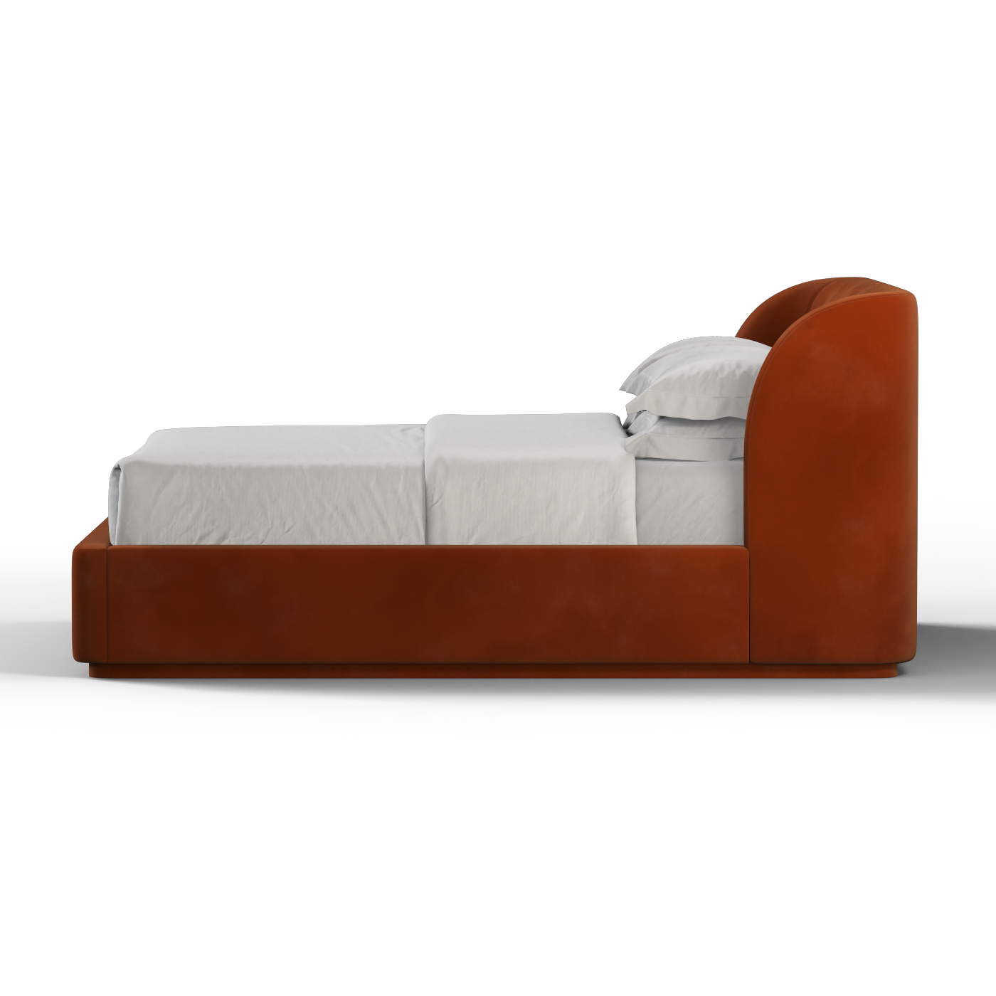 Giacomo Double Bed with Wide Panelled Headboard