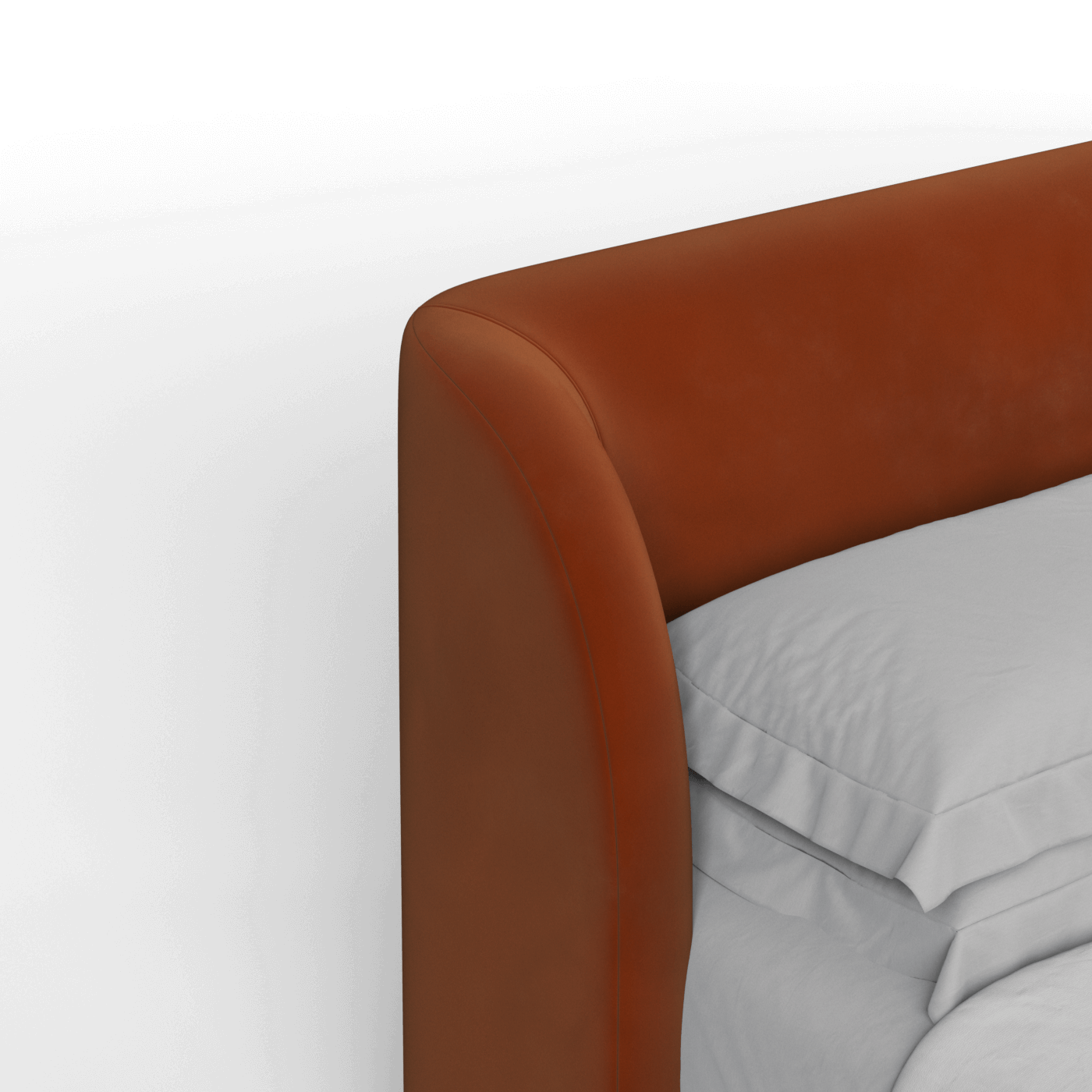 Giacomo Double Bed with Wide Panelled Headboard
