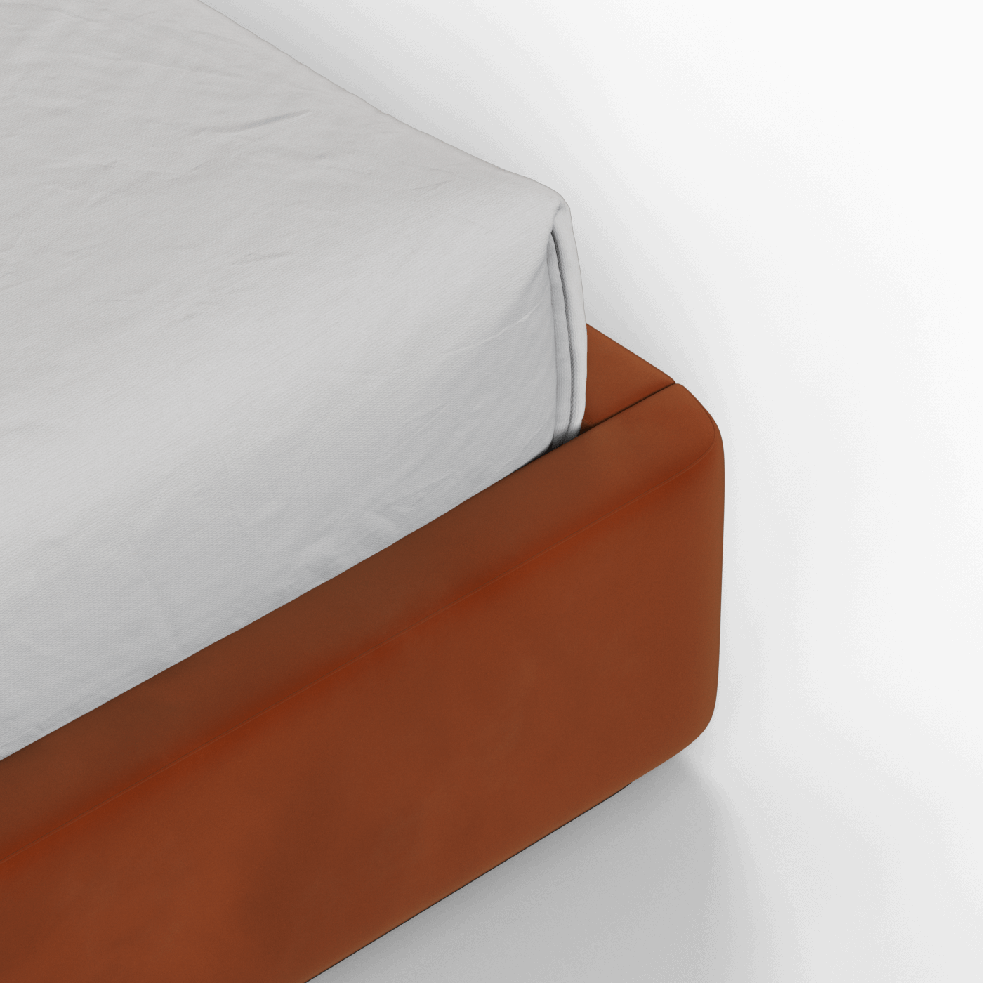 Giacomo Double Bed with Wide Panelled Headboard